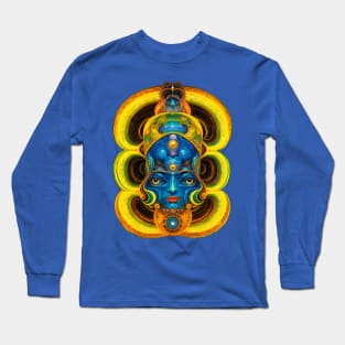 Dosed in the Machine (15.2) - Trippy Psychedelic Sci Fi Long Sleeve T-Shirt